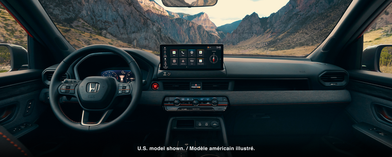 Interior shot of a Passport cabin. 