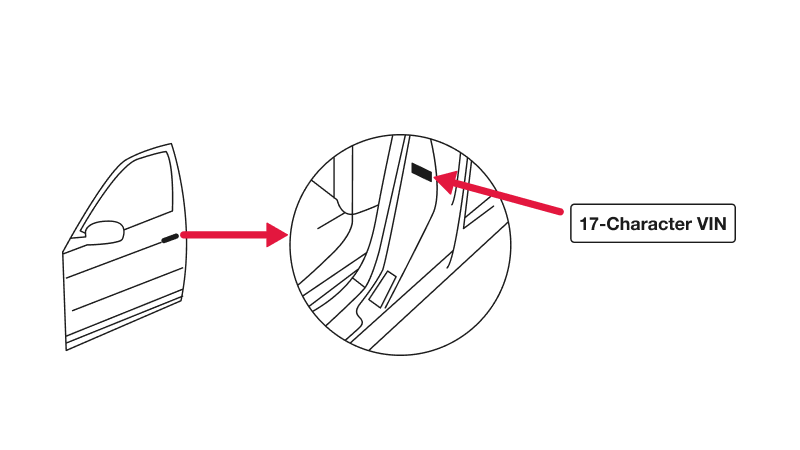 driver’s side door